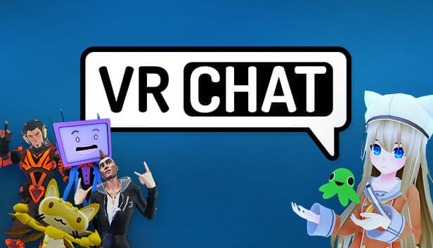 Logo di VRChat: ecco come entrare nel metaverso di VRChat partendo dagli occhi!